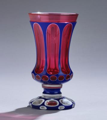 A Footed Beaker, Bohemia c. 1860, - A Styrian Collection II