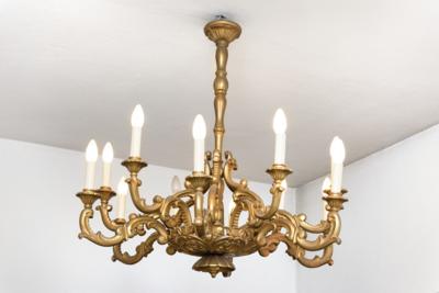 A Wooden Chandelier, - A Styrian Collection II