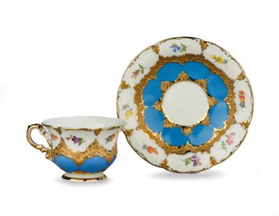 A Mocha Cup with Saucer, Meissen 1969, - A Styrian Collection II