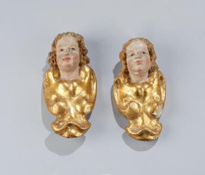 A Pair of Small Angel’s Heads with Ornament, - A Styrian Collection II