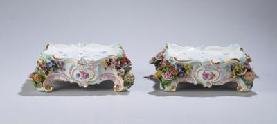 A Pair of Bases, Meissen, Second Half of the 19th Century, - A Styrian Collection II