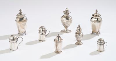 A Collection of English Condiment Casters, - A Styrian Collection II