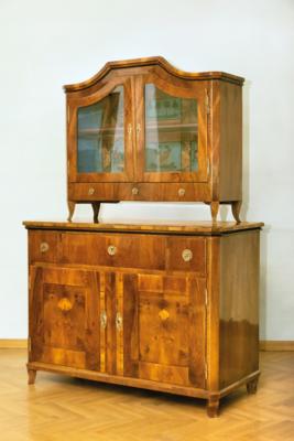 A Pier Cabinet with Display Case, - A Styrian Collection II