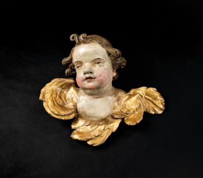 A Baroque Angel’s Head, - Vídeňská Sbírka