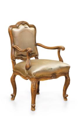 A Baroque Armchair, - A Viennese Collection