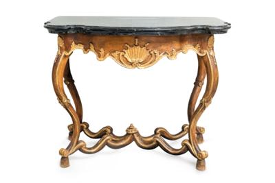 A Baroque Console Table, - Vídeňská Sbírka