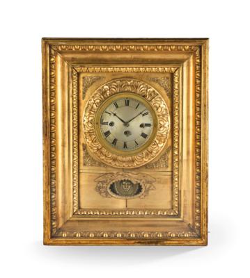 A Biedermeier Frame Clock, - A Viennese Collection
