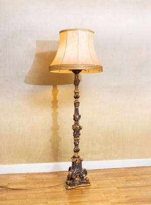 A Floor Lamp in Baroque Style, - A Viennese Collection
