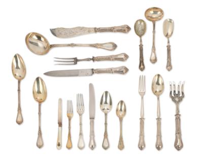 A Cutlery Set from France, - A Viennese Collection