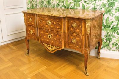 A Transition-Period Chest of Drawers from France, - A Viennese Collection