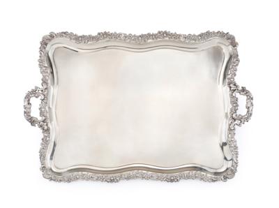 A Large Tray from Saint Petersburg, - A Viennese Collection