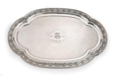 A Large Tray from Vienna, - A Viennese Collection