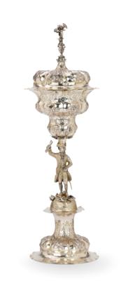 A Historicist Goblet with Cover, - A Viennese Collection