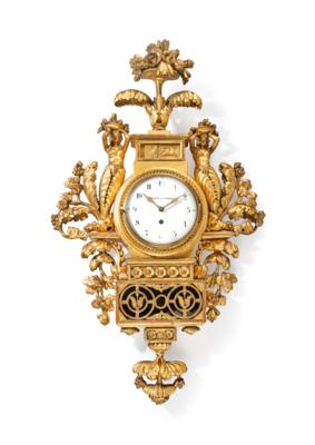 A Josephinian Commode Clock, - Una Collezione Viennese