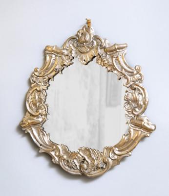 A Small Wall Mirror in Rococo Style, - Una Collezione Viennese