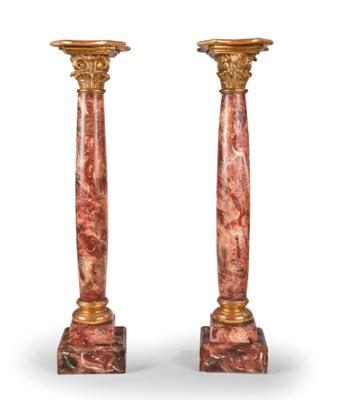 A Pair of Baroque Altar Columns, - A Viennese Collection