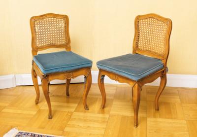 A Pair of Small Baroque Chairs, - A Viennese Collection