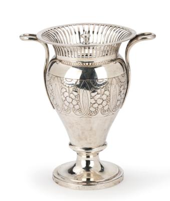 An Empire Sugar Urn from Pest, - A Viennese Collection
