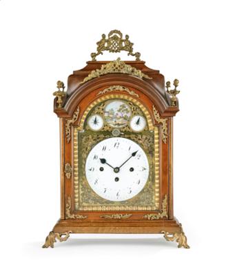 A Baroque Bracket Clock (“Stockuhr”) from Prague - A Viennese Collection