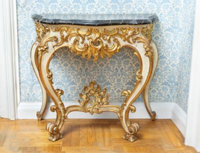 A Rococo Console Table, - Vídeňská Sbírka