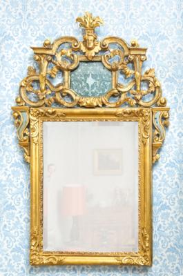 A Wall Mirror in Baroque Style, - A Viennese Collection