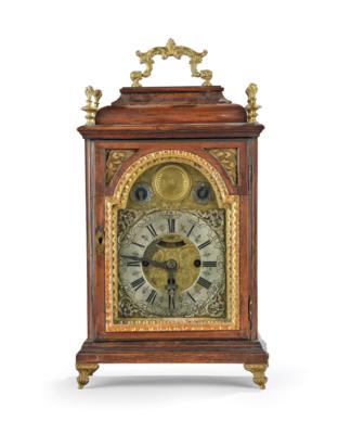 A Baroque Bracket Clock (Stockuhr) "Holtzmann in Wienn", - Vídeňská Sbírka