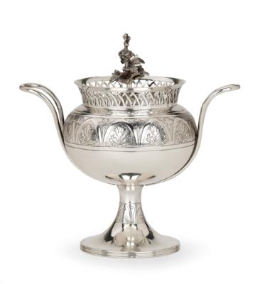 An Empire Sugar Urn from Vienna, - A Viennese Collection