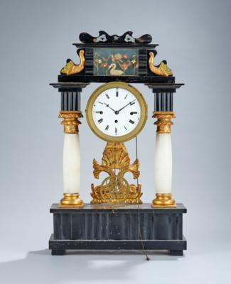 A Biedermeier Portal Clock, - Vídeňská Sbírka II