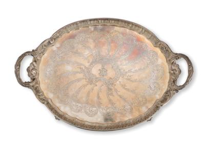 A German Footed Tray, - Vídeňská Sbírka II