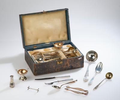 An Empire Cutlery Set for 6 Persons, - A Viennese Collection II