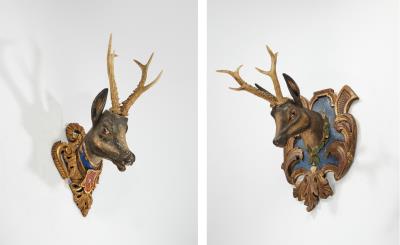 An Ensemble of 2 Hunting Trophies, - Una Collezione Viennese II