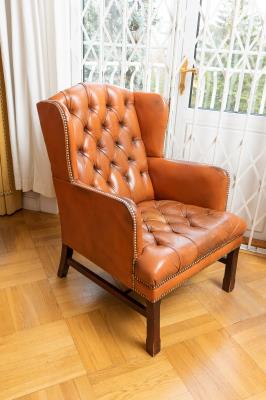 An English-Style Wing-Back Chair, - Vídeňská Sbírka II