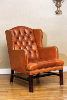 An English-Style Wing-Back Chair, - Una Collezione Viennese II