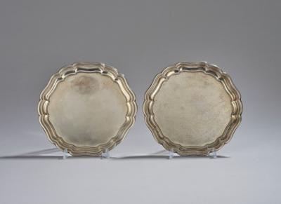 A Pair of Birmingham Trays, - A Viennese Collection II