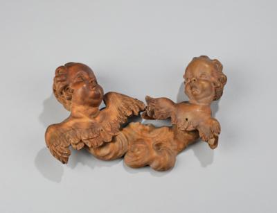 A Pair of Winged Angel’s Heads on a Cloud, - A Viennese Collection II