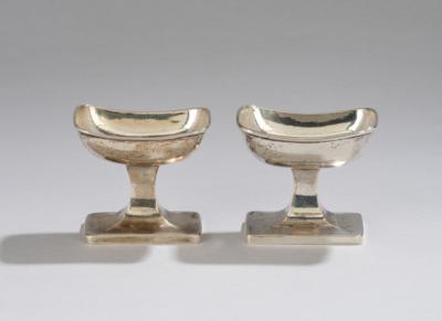 A Pair of Viennese Beidermeier Condiment Bowls, - A Viennese Collection II