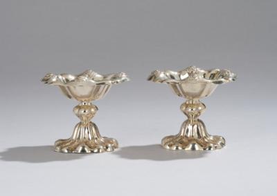 A Pair of Viennese Late Biedermeier Condiment Bowls, - A Viennese Collection II