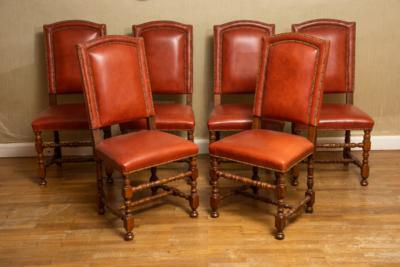 A Set of 6 Chairs in Early Baroque Style, - Una Collezione Viennese II