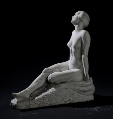 A Seated Female Nude, - Vídeňská Sbírka II