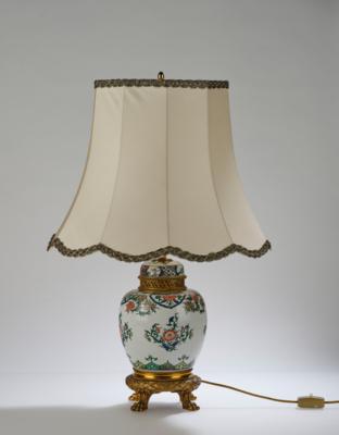 A Table Lamp with Chinoiserie Decor, - Una Collezione Viennese II