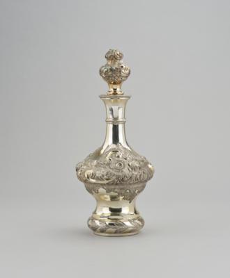 A Viennese Late Biedermeier Liqueur Bottle, - A Viennese Collection II