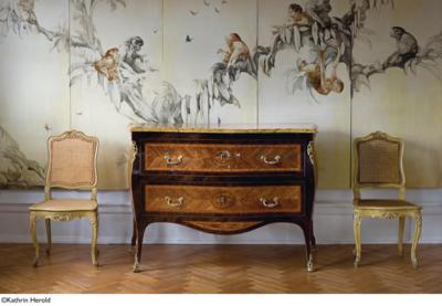 Elegante italienische Barockkommode, - Sammlung Otto von Mitzlaff