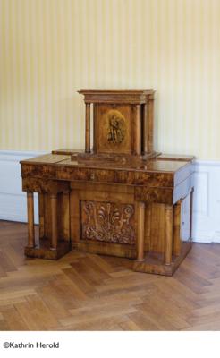 Großer Biedermeier Verwandlungsschreibsekretär, - Sammlung Otto von Mitzlaff