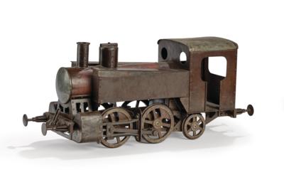 Modell einer Dampflokomotive,19. Jh. - Sammlung Otto von Mitzlaff