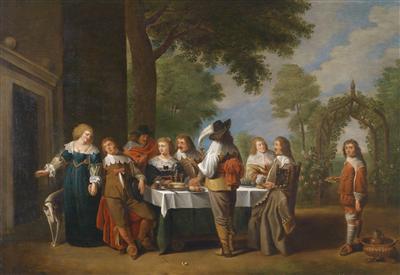 Christoph Jacobsz. van der Lamen (Brussels circa 1606–1651 Antwerp) - Old Master Paintings