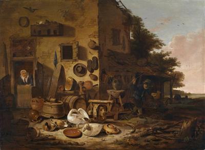 Egbert Lievensz. van der Poel (Delft 1621–1664 Rotterdam) - Old Master Paintings