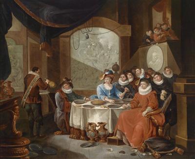 Francois Xavier Henri Verbeeck (Antwerp 1686–1755) - Obrazy starých mistr?