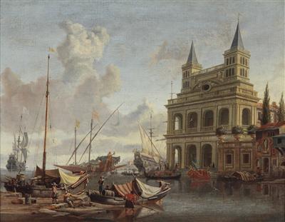 Workshop of Jacob Storck (Amsterdam 1641 – 1688) and Abraham Storck (Amsterdam 1644 – 1708), - Old Master Paintings