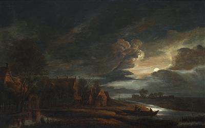 Follower of Aert van der Neer - Old Master Paintings