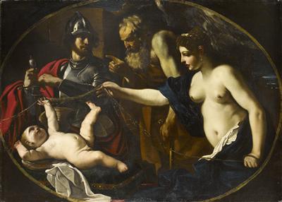 Giovanni Francesco Barbieri,  detto il Guercino - Dipinti antichi